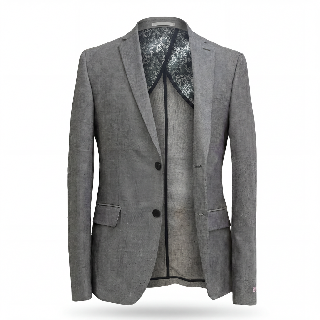 JF 'Fox' Cotton/Linen Jacket - Black