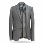 JF 'Fox' Cotton/Linen Jacket - Black