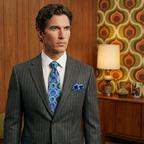 DÉCLIC Retro Tie - Blue