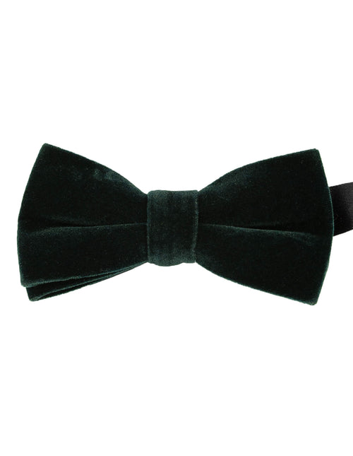 DÉCLIC Velvet Club Bow Tie - Green