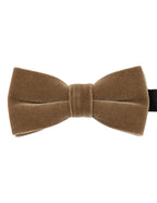DÉCLIC Velvet Club Bow Tie - Latte