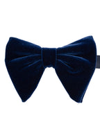 DÉCLIC Floppy Velvet Bow Tie - Petrol