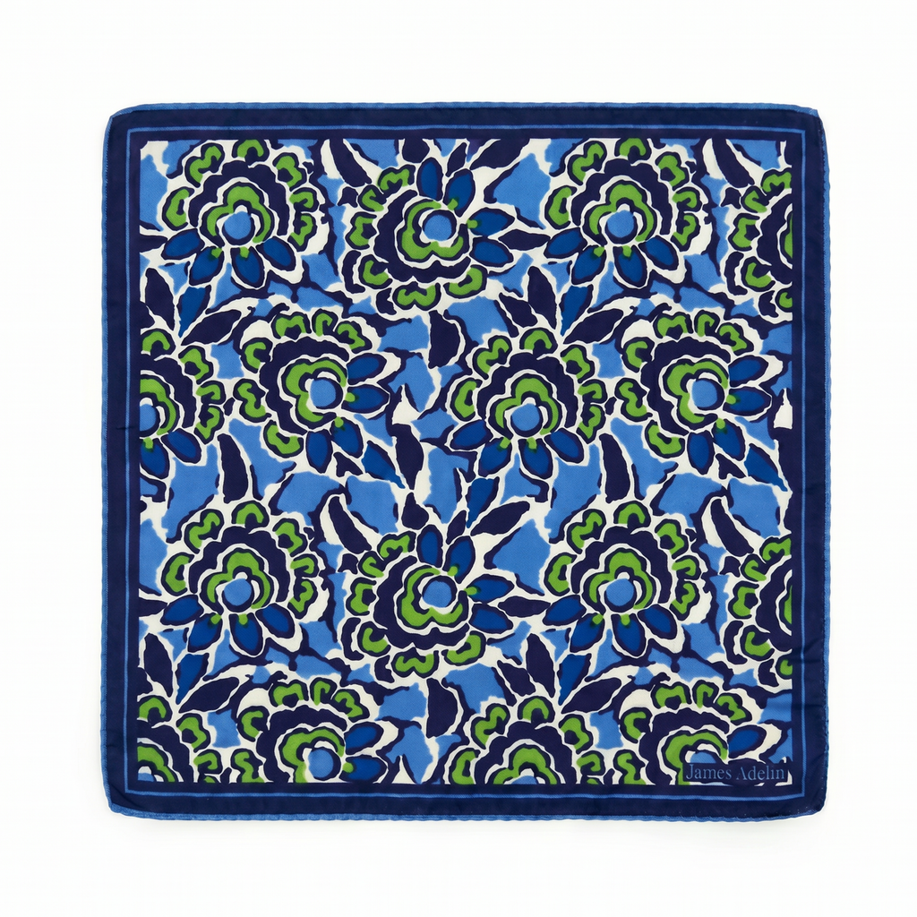 DÉCLIC Retro Bloom Pocket Hank - Blue