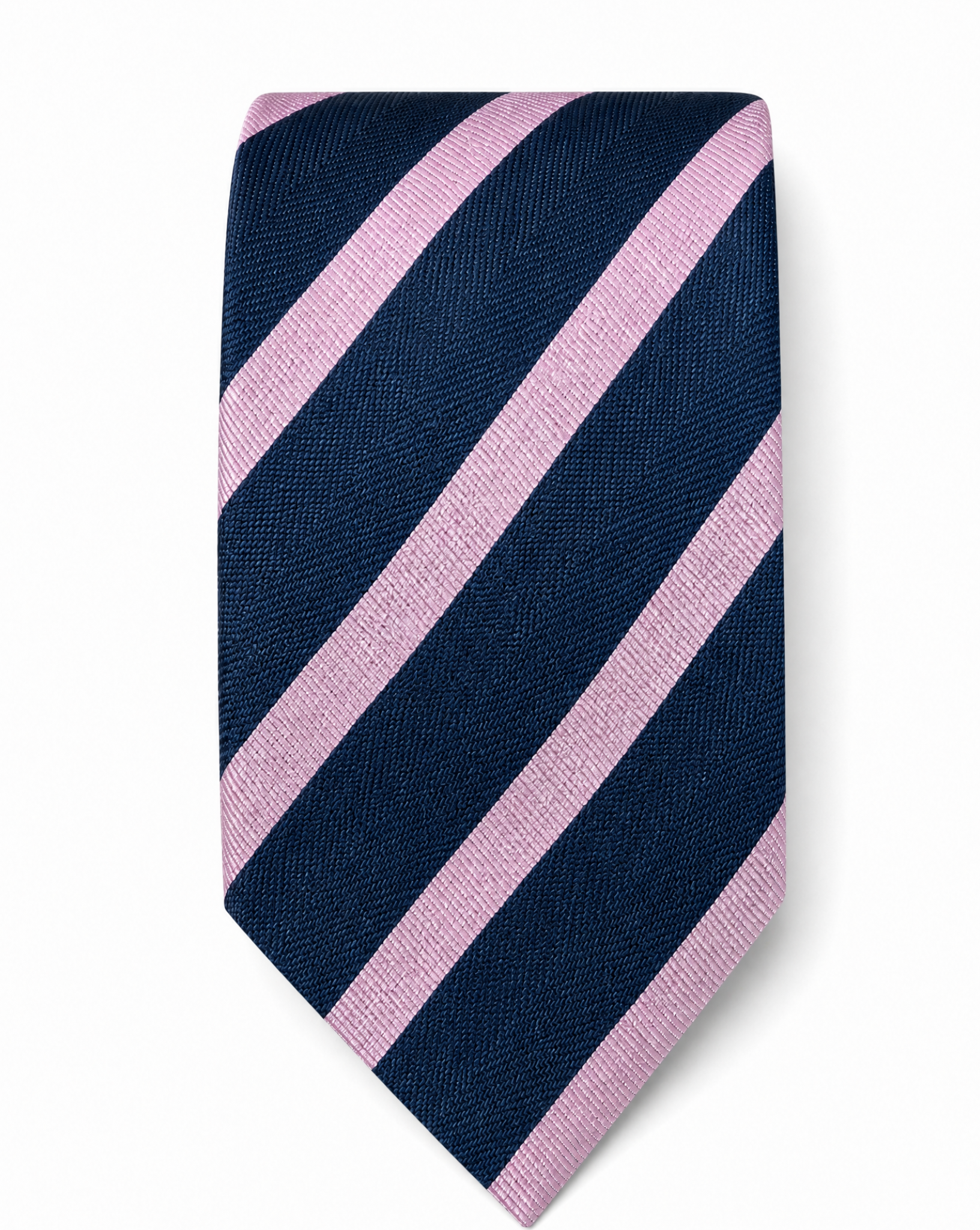 CANTINI Lumière Tie- Navy & Pink