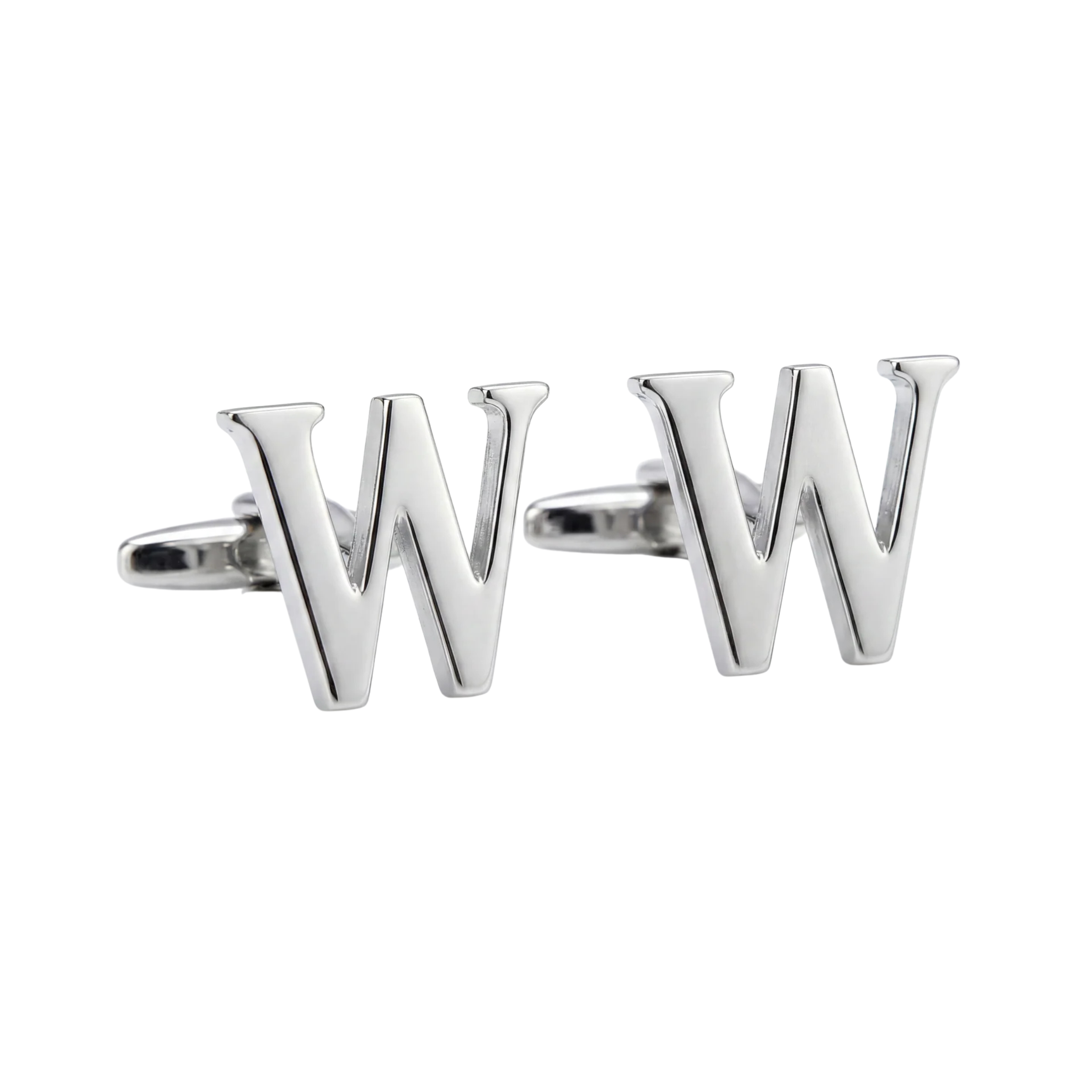 DÉCLIC Alphabet Cufflinks - LETTER W