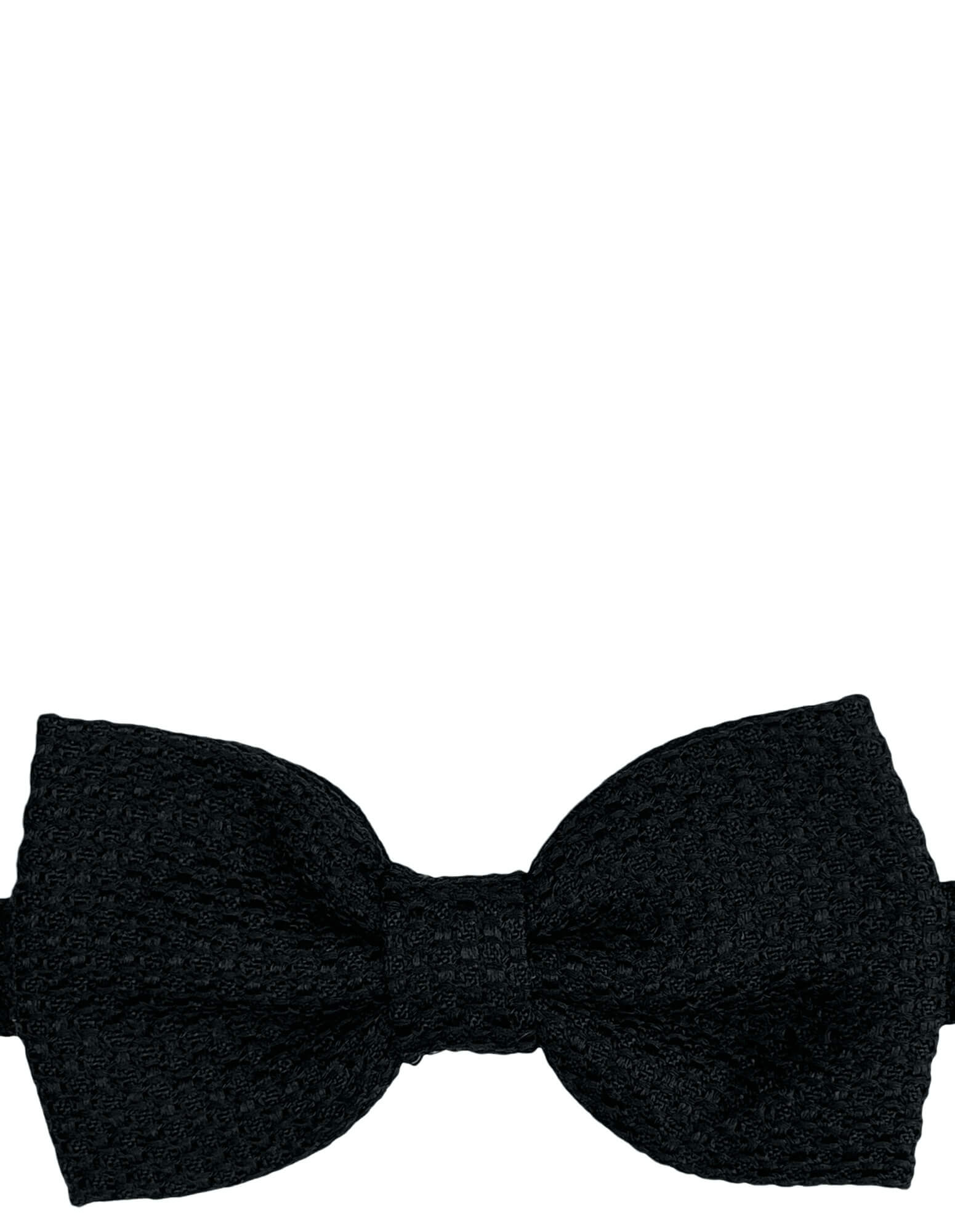 DÉCLIC Premium Grenadine Bow Tie - Black