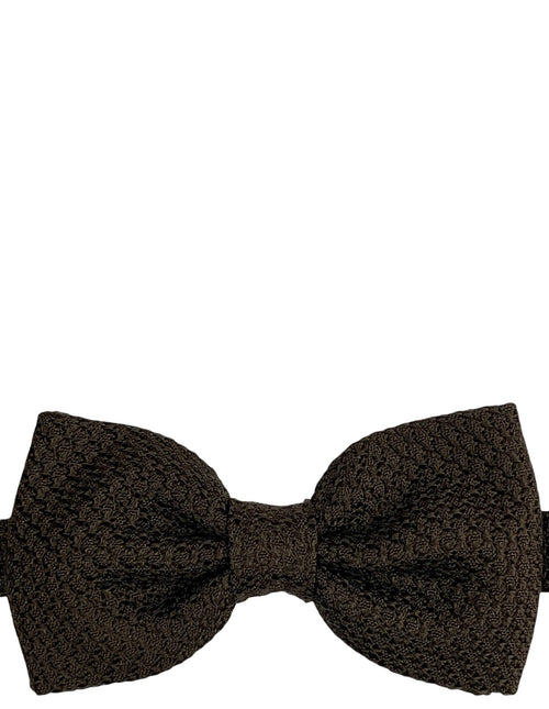 DÉCLIC Premium Grenadine Bow Tie - Brown