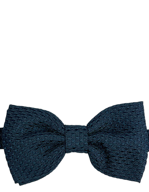 DÉCLIC Premium Grenadine Bow Tie - Navy