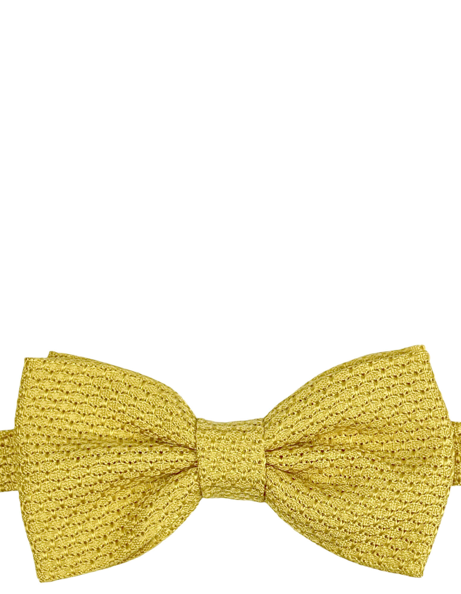 DÉCLIC Premium Grenadine Bow Tie - Hay