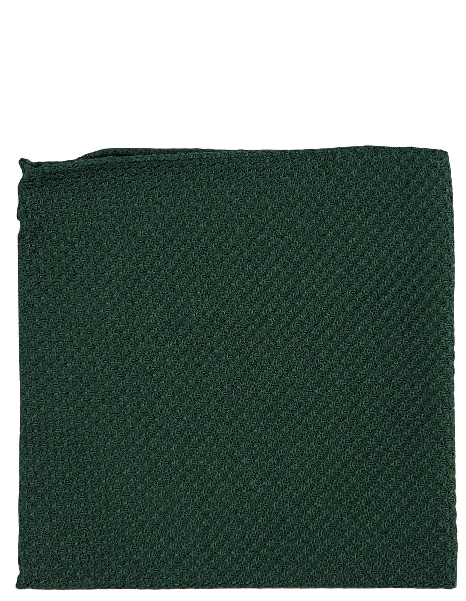 DÉCLIC Premium Grenadine Pocket Square - Green