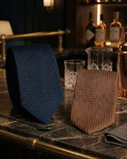 DÉCLIC Premium Grenadine Tie - Blue Teal