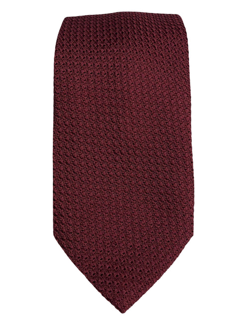 DÉCLIC Premium Grenadine Tie - Burgundy