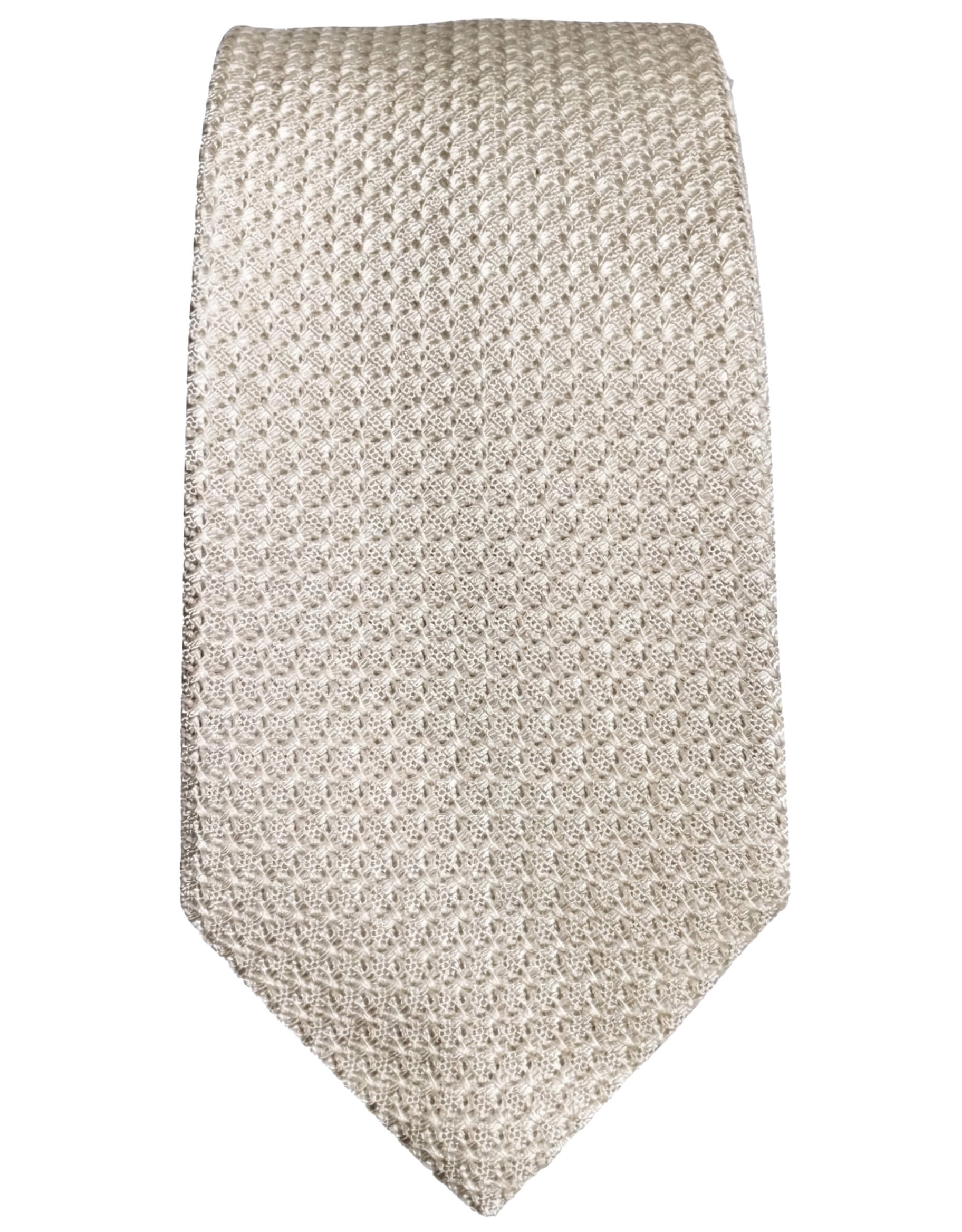 DÉCLIC Premium Grenadine Tie - Natural