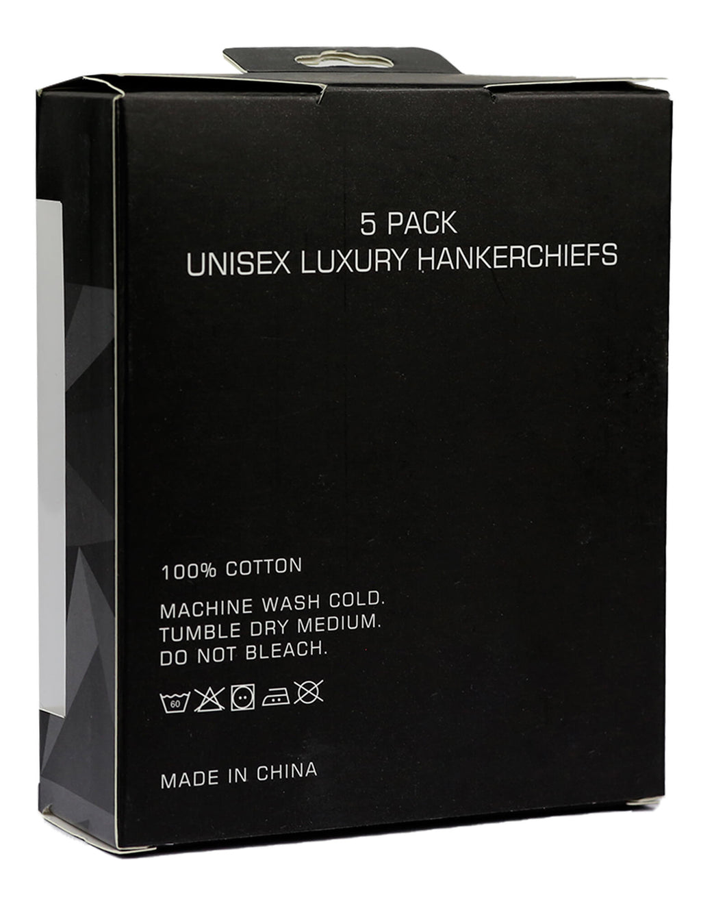 DÉCLIC Cotton Handkerchieves (5 Pack) - White