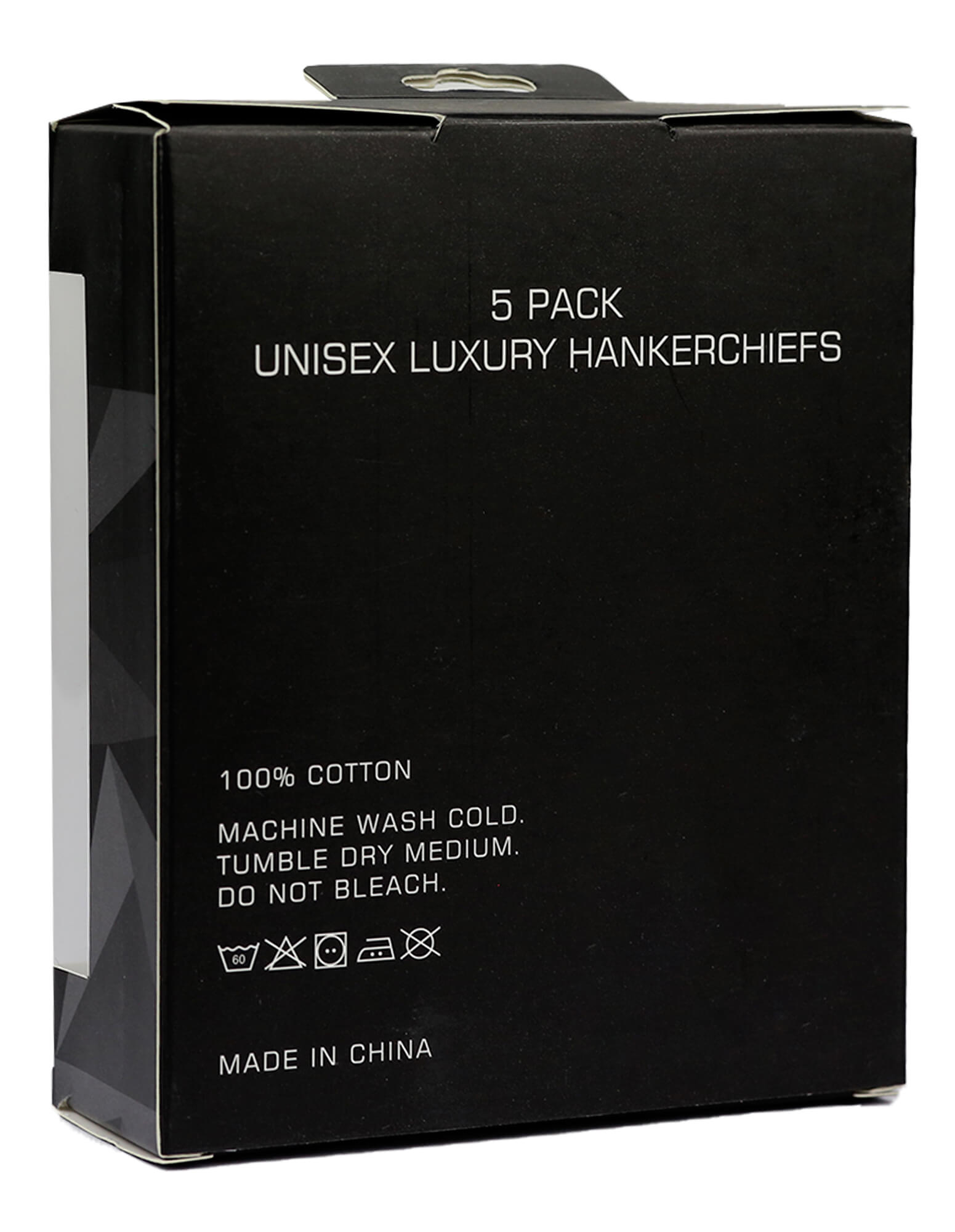 DÉCLIC Cotton Handkerchieves (5 Pack) - White