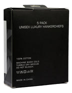 DÉCLIC Cotton Handkerchieves (5 Pack) - Assorted