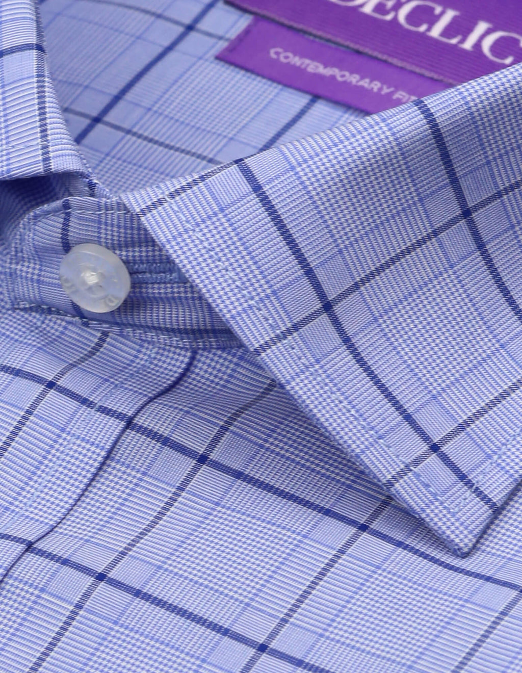 DÉCLIC Harrow Check Shirt - Blue