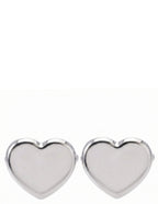 DÉCLIC Heart Cufflink - Silver