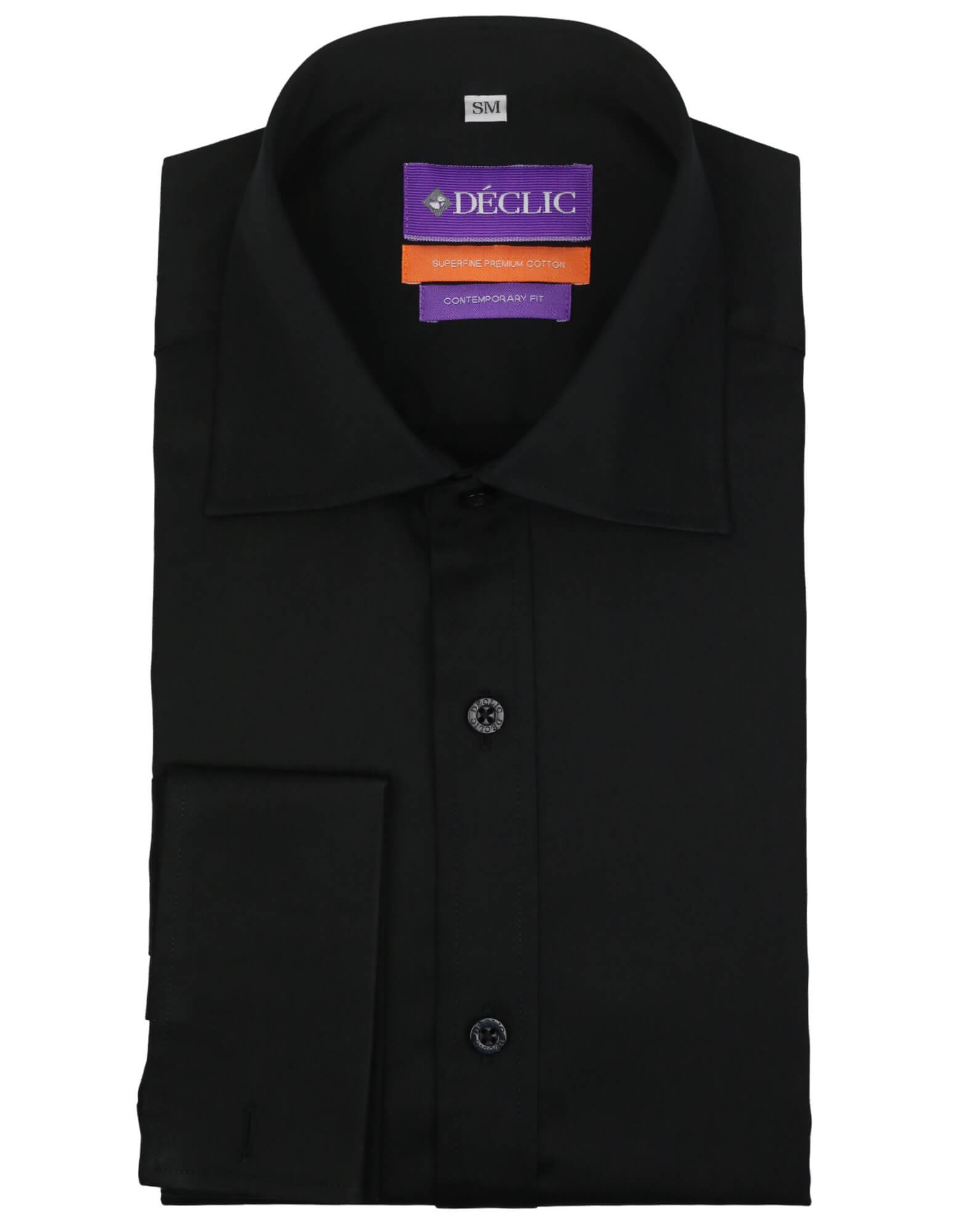 DÉCLIC Hitte Plain Shirt - Black