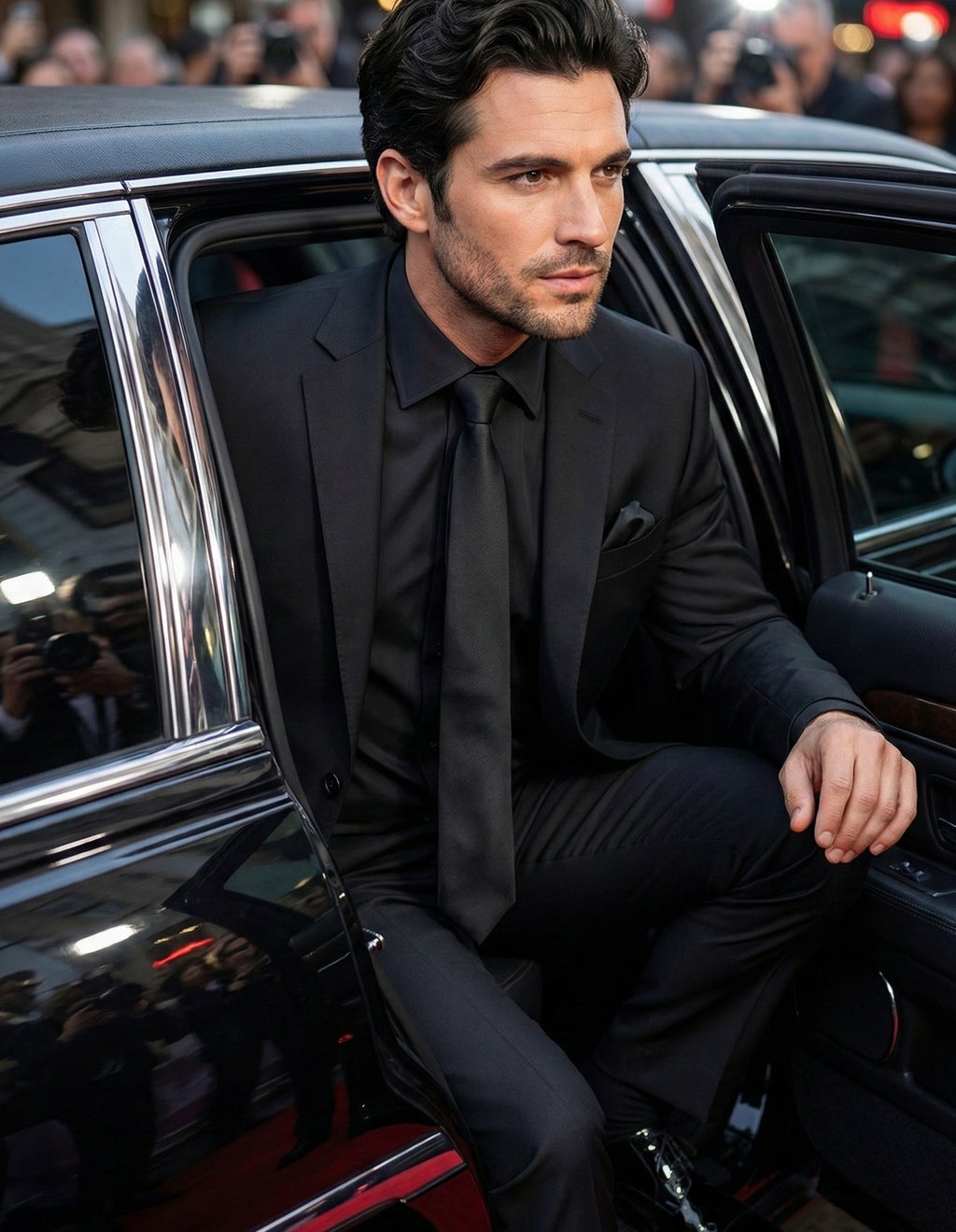 DÉCLIC Hitte Plain Shirt - Black