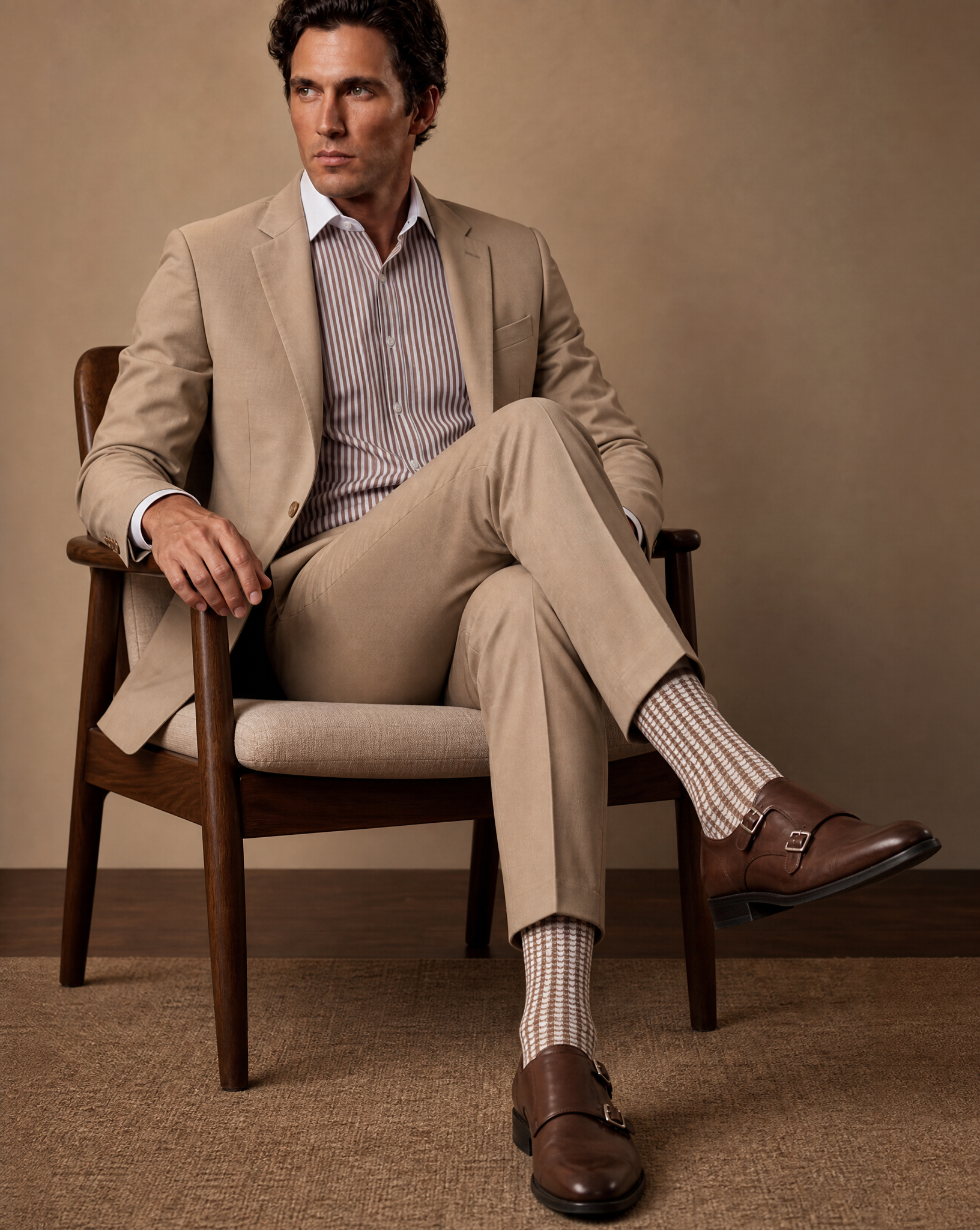 DÉCLIC The Havane Banker Stripe Shirt