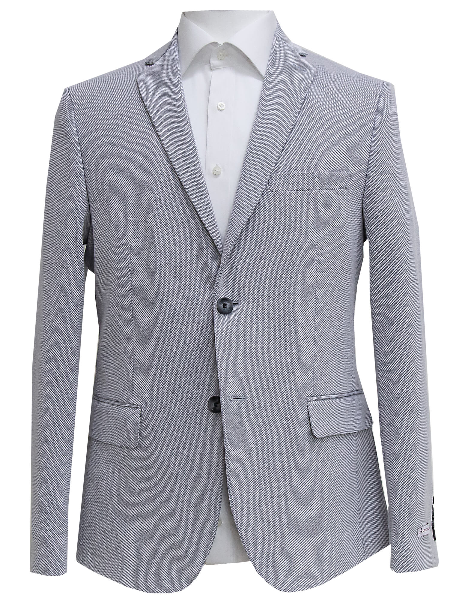 JF 'Hunter' Knitted Jacket - Silver