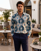 JF 'Kaleidoscope' Print Shirt - Multi colour