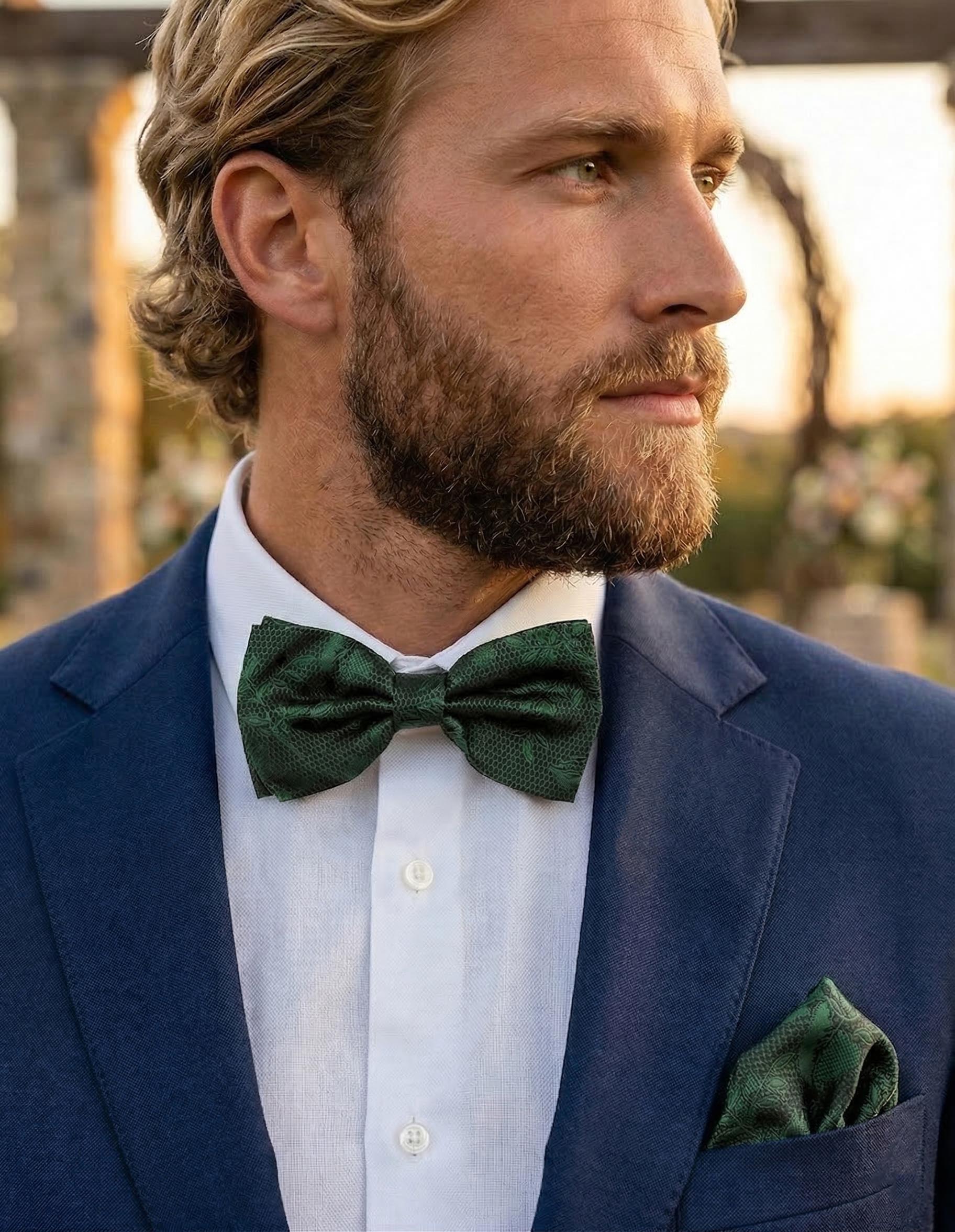 DÉCLIC Kontur Bow Tie - Green
