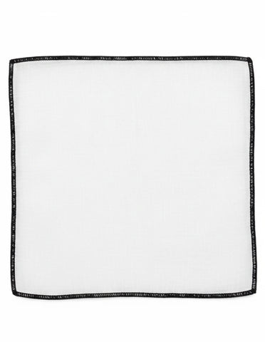 DÉCLIC Waterdale Floral Pocket Square - Green