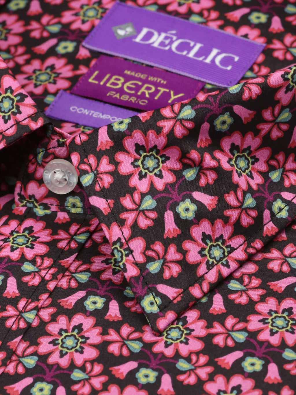 DÉCLIC Liberty Macsen Print Shirt - Pink