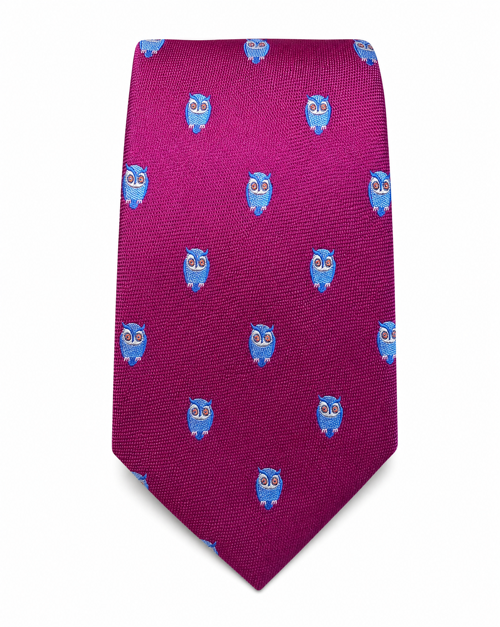 DÉCLIC Athena Owl Tie- Berry