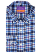 DÉCLIC Pelham Check Shirt - Blue
