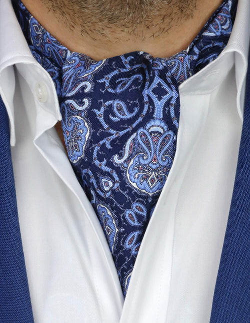 DÉCLIC Portishead Paisley Ascot - Blue