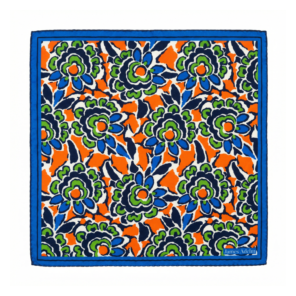 DÉCLIC Retro Bloom Pocket Hank - Orange