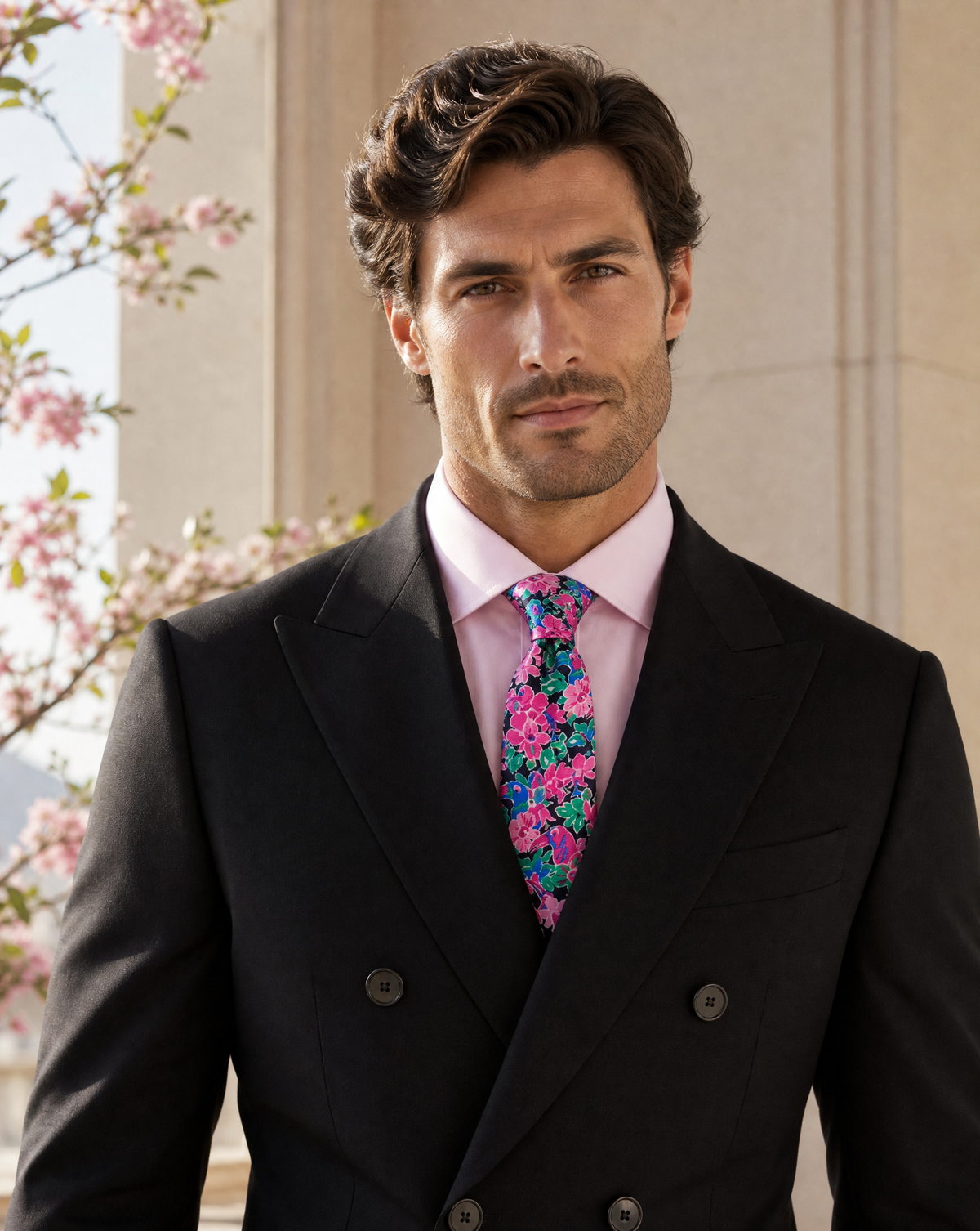 DÉCLIC Rio Tropical Toucan Tie - Multi