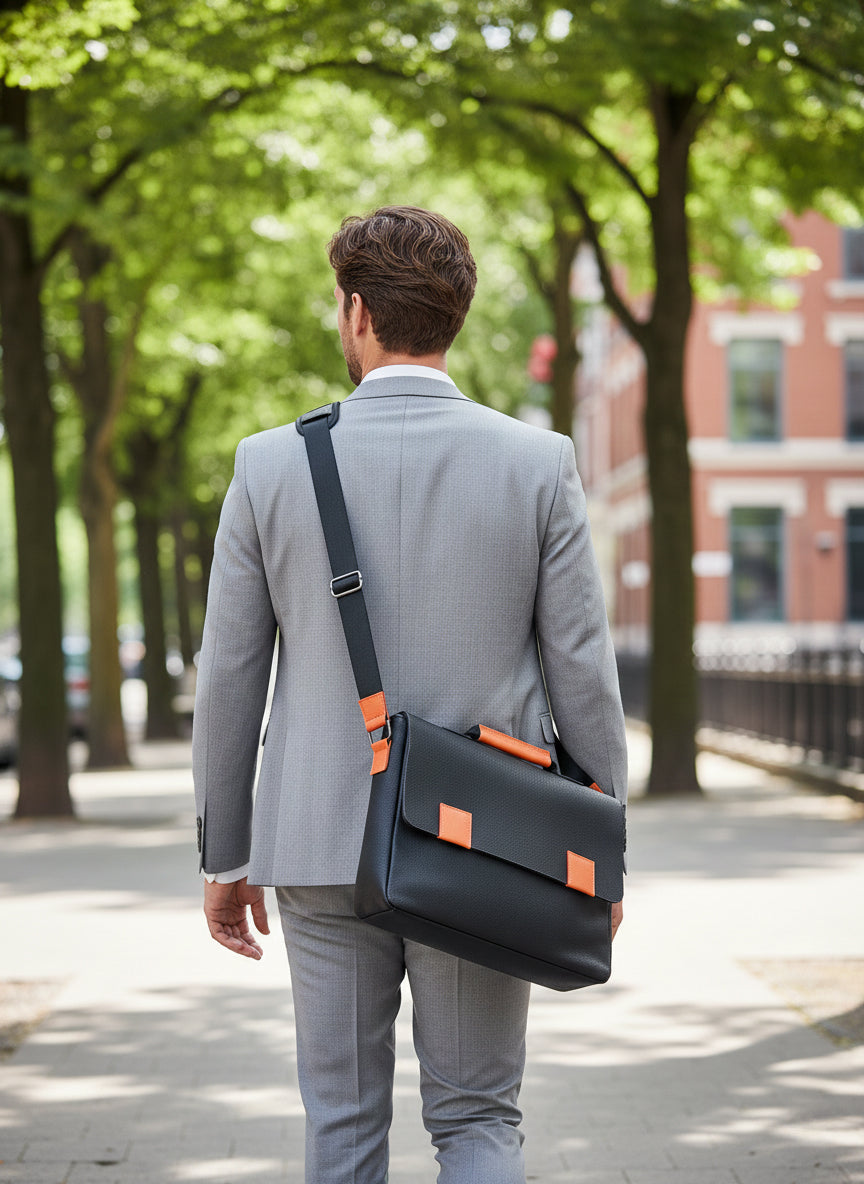 JA Brief Satchel - Black