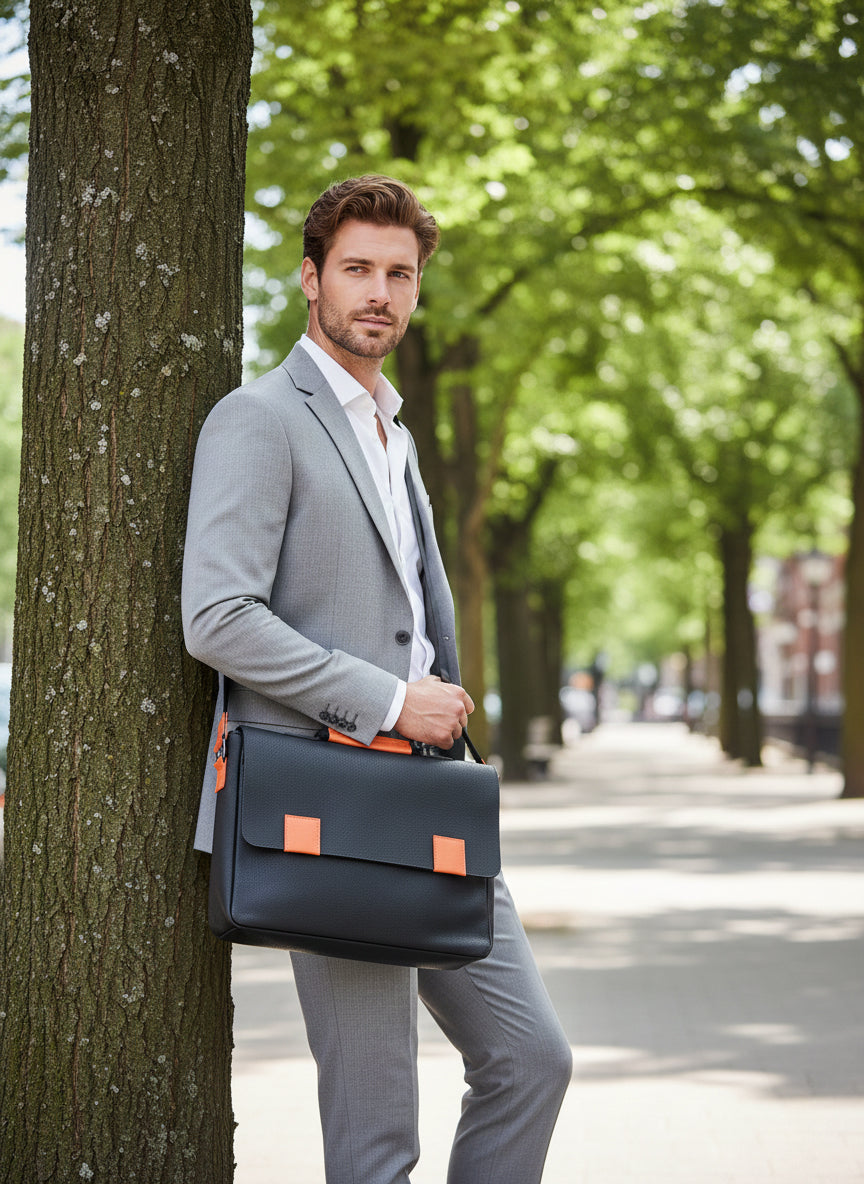 JA Brief Satchel - Black