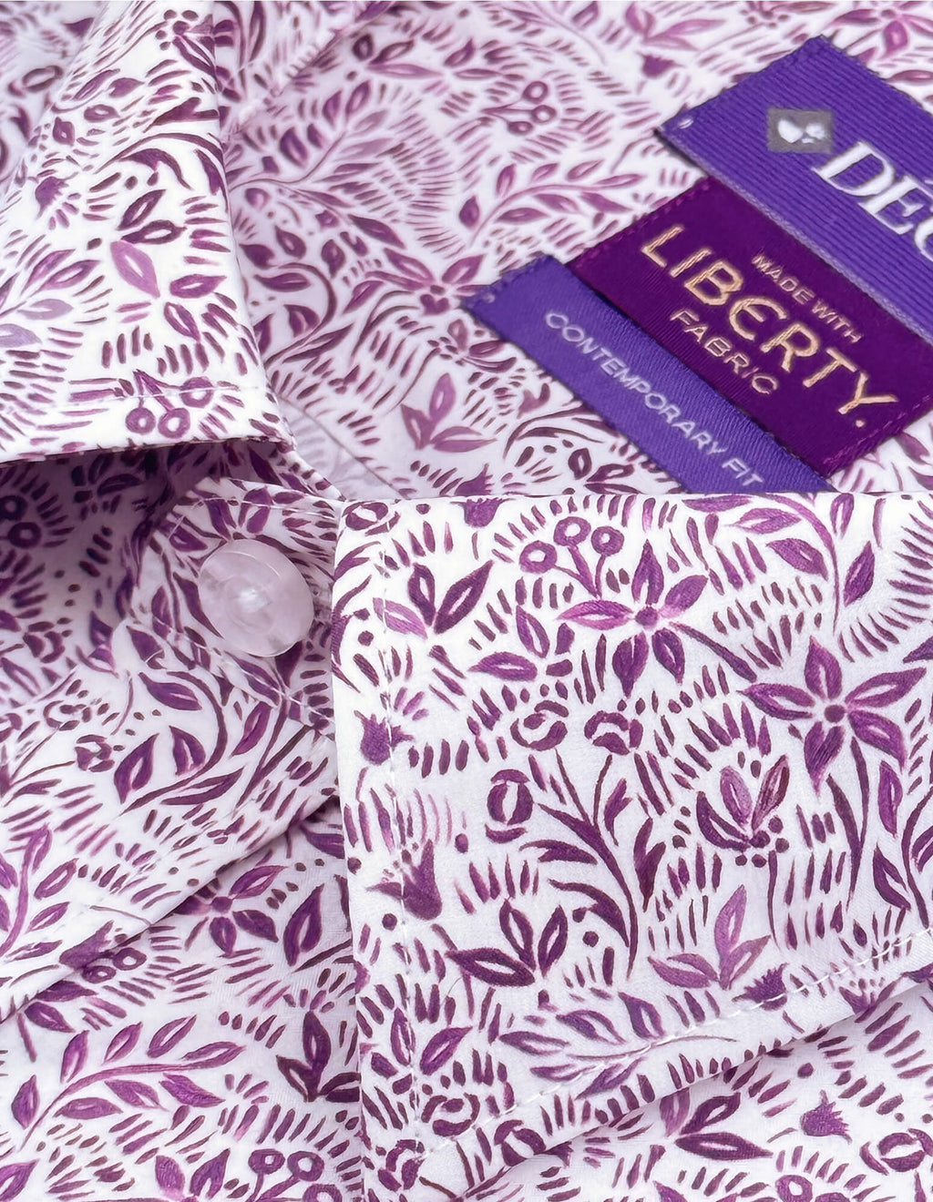 DÉCLIC Liberty Shaun's Tapestry Print Shirt - Purple