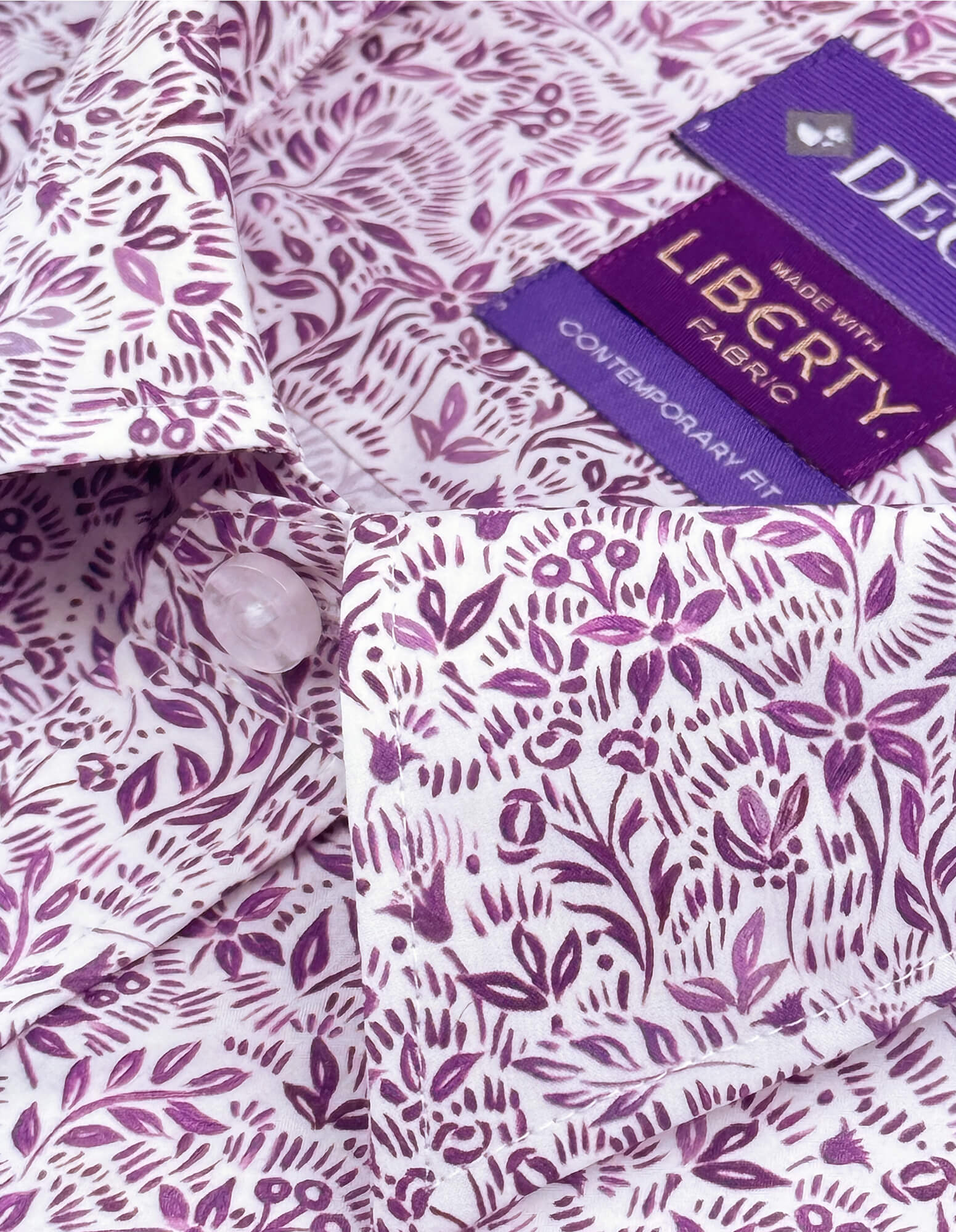 DÉCLIC Liberty Shaun's Tapestry Print Shirt - Purple