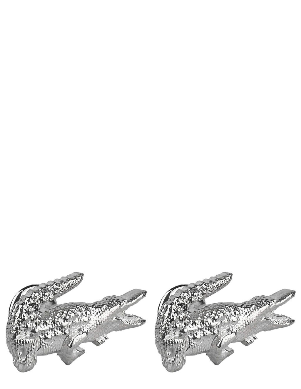 DÉCLIC Crocodile Cufflink - Sterling Silver