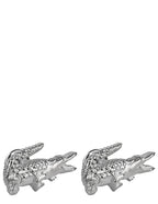 DÉCLIC Crocodile Cufflink - Sterling Silver