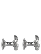 DÉCLIC Crocodile Cufflink - Sterling Silver