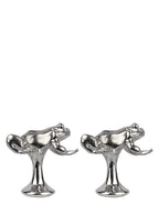 DÉCLIC Frog Cufflink - Sterling Silver