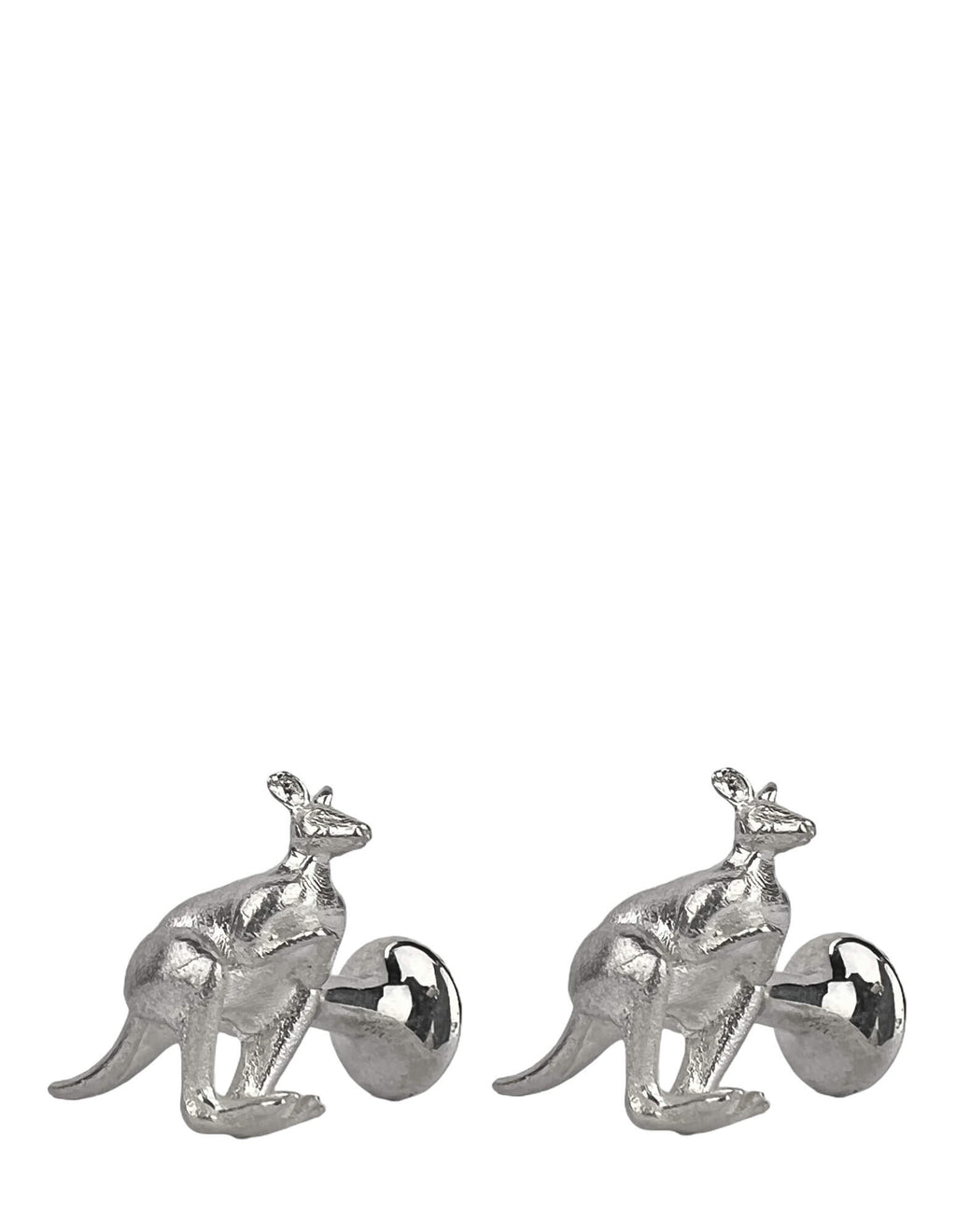 DÉCLIC Kangaroo Cufflinks - Sterling Silver
