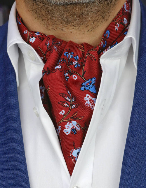 DÉCLIC Staveley Floral Ascot - Red