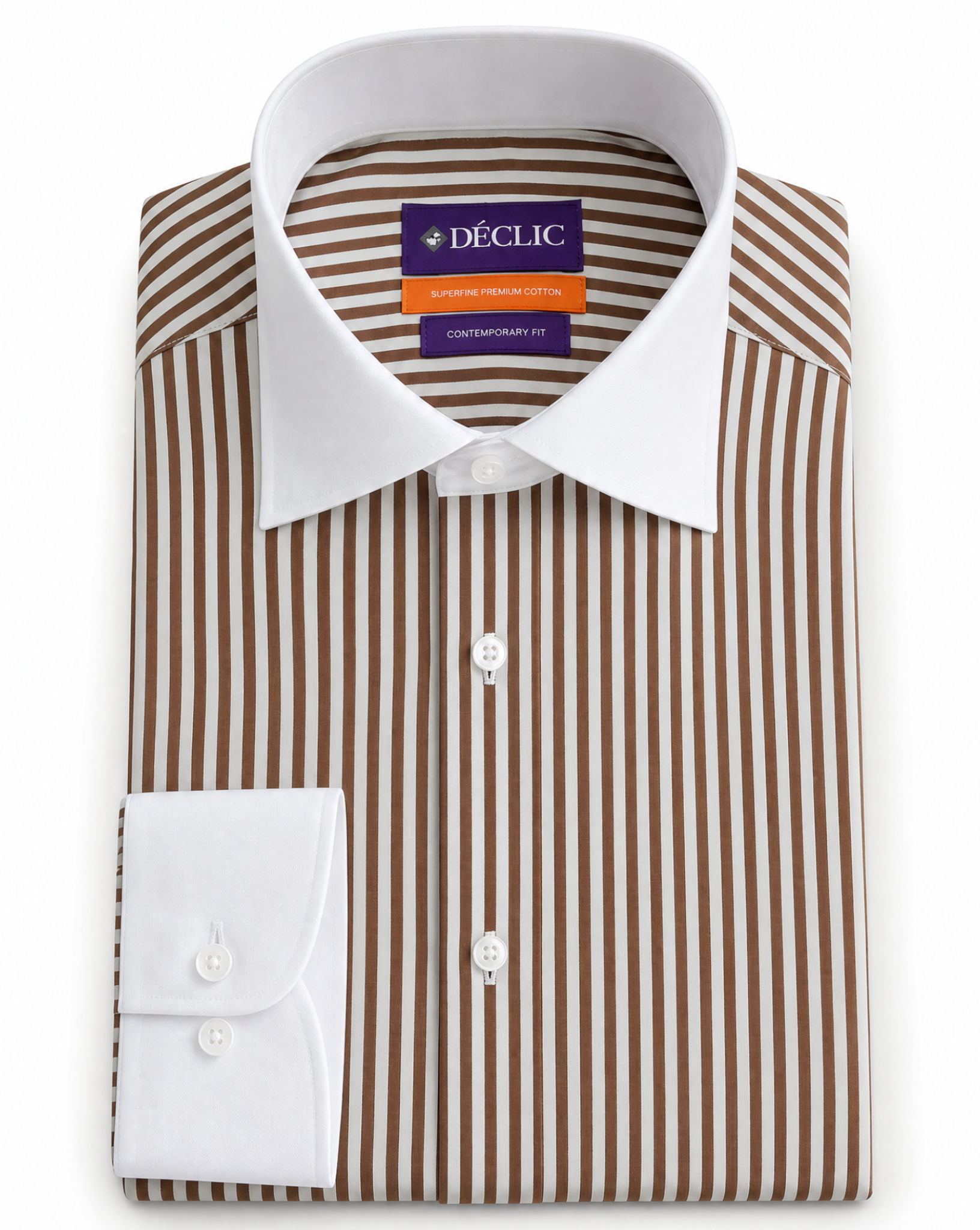 DÉCLIC The Havane Banker Stripe Shirt