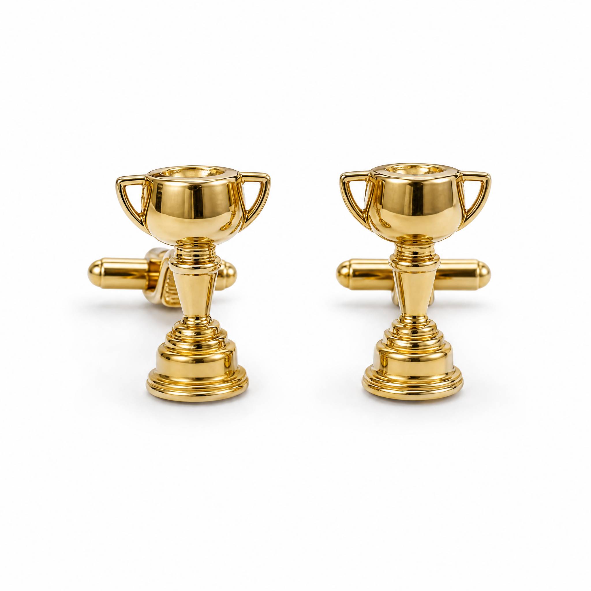 DÉCLIC 'Champion' Trophy Cufflinks- Gold