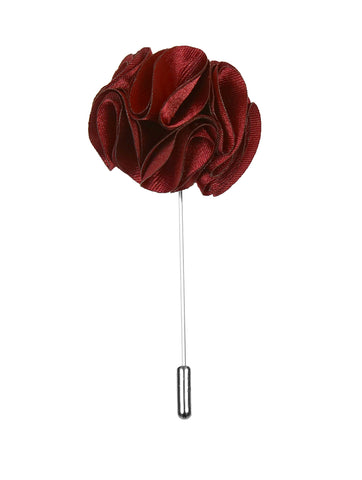 DÉCLIC Rose Cluster Lapel Pin - Champagne