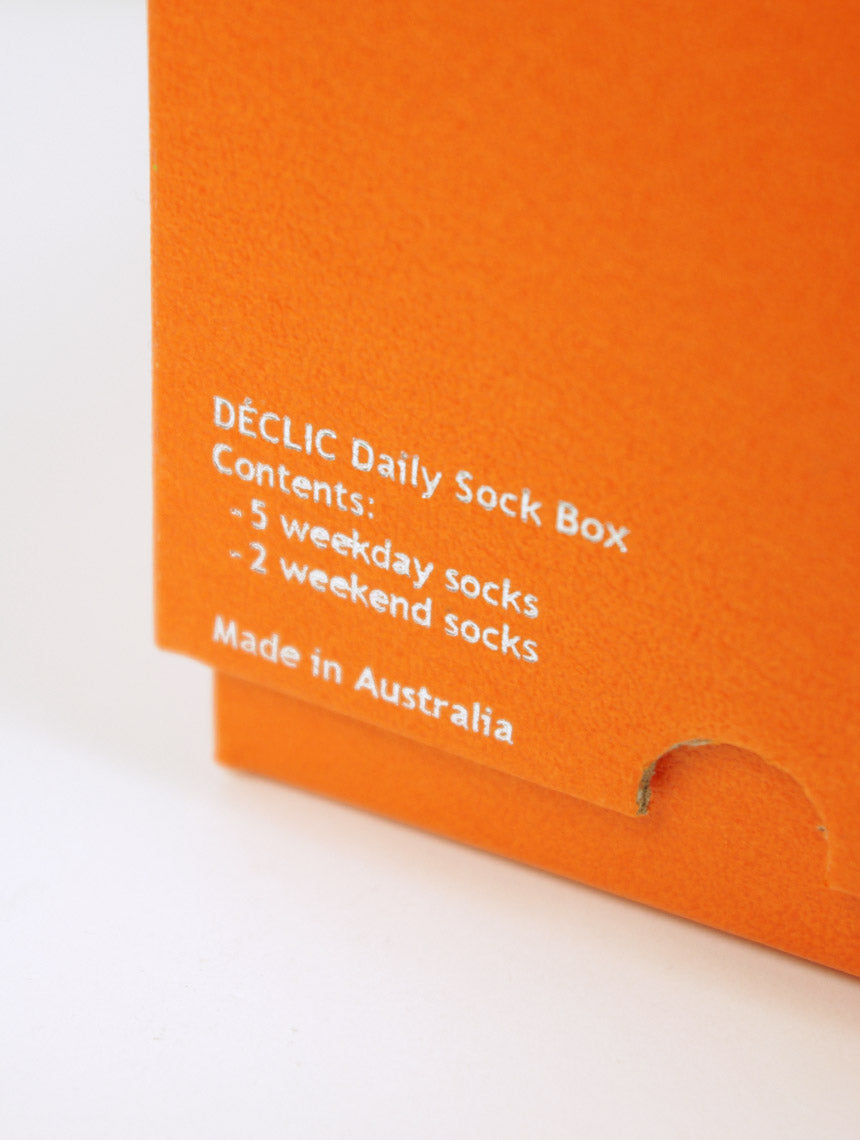 DÉCLIC Daily Sock Box