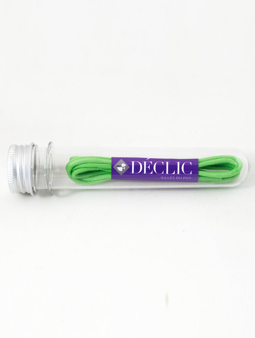 DÉCLIC Shoelaces - Lime